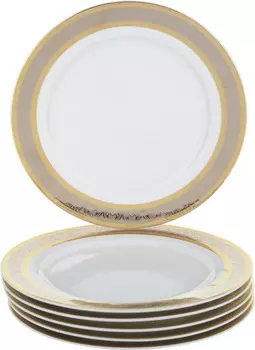 Тарелка десертная Опал (21 см - 6 шт)