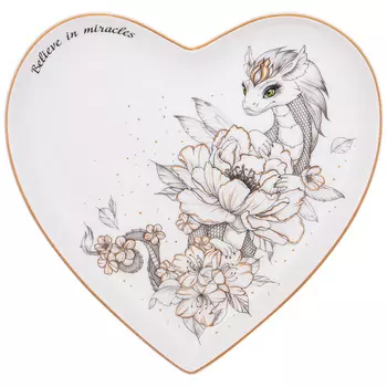 Тарелка Дракон (15х2 см)