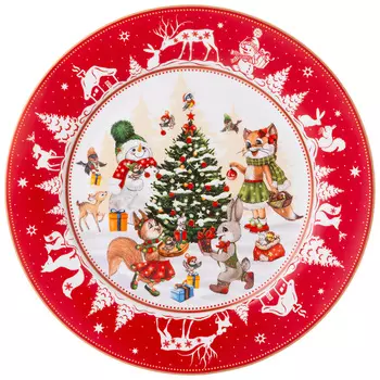 Тарелка Елка (21 см)