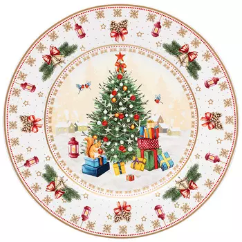 Тарелка Елка (21 см)