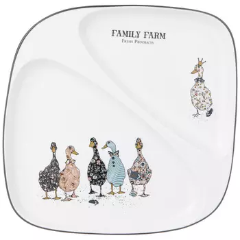 Тарелка Family farm (26х3 см)