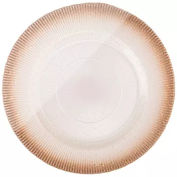 Тарелка Glamour champagne (21 см)