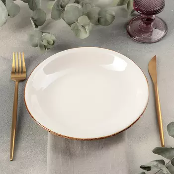 Тарелка Глеам (21х21х4 см)