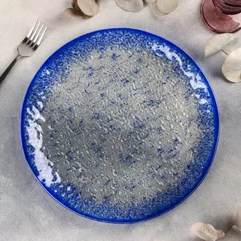Тарелка Голубой бриллиант (31х31х2 см)