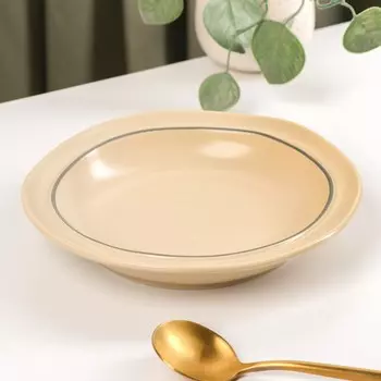 Тарелка Крем (21х21х4 см)