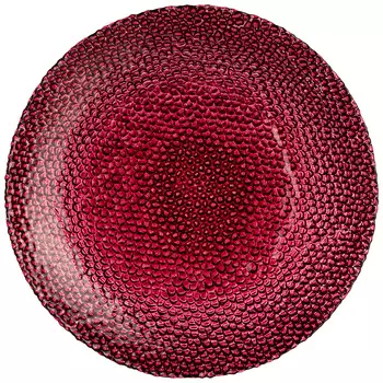 Тарелка Lace bordeaux (28 см)