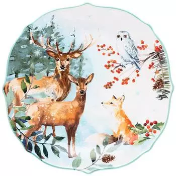 Тарелка Лесная сказка (27 см)