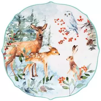 Тарелка Лесная сказка (27 см)