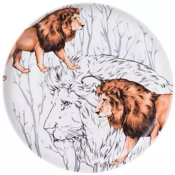 Тарелка Лев (21 см)