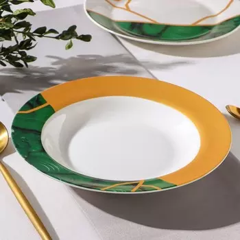 Тарелка Малахитовая шкатулка (340 мл)