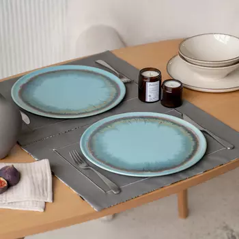 Тарелка Манчас цвет: голубой (32 см)