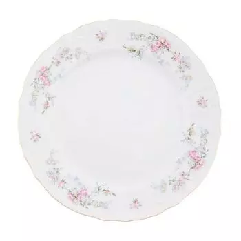 Тарелка мелкая Bernadott. Дикая роза (27 см - 6 шт)