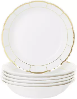 Тарелка Менуэт (19 см - 6 шт)
