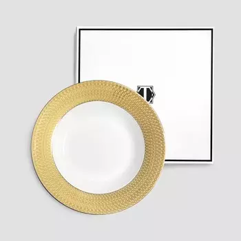 Тарелка Монтене цвет: золотой (22 см)