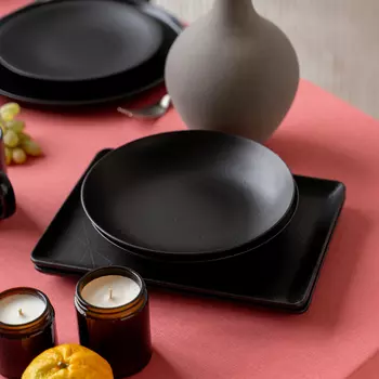 Тарелка Неро цвет: черный (20 см)