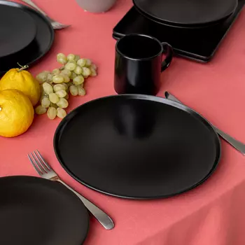 Тарелка Неро цвет: черный (27 см)