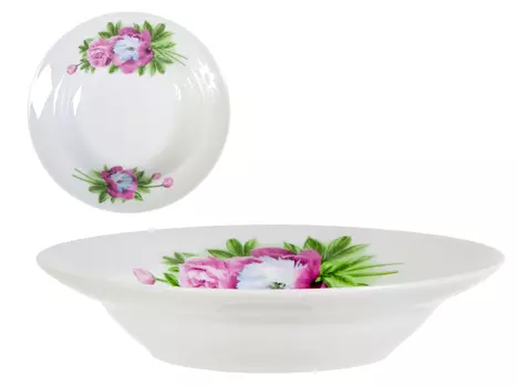 Тарелка Пион