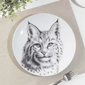 Тарелка Рысь (24 см)