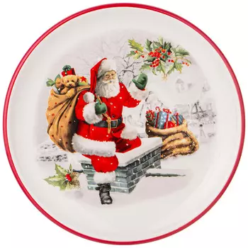Тарелка С Новым годом! (21 см)