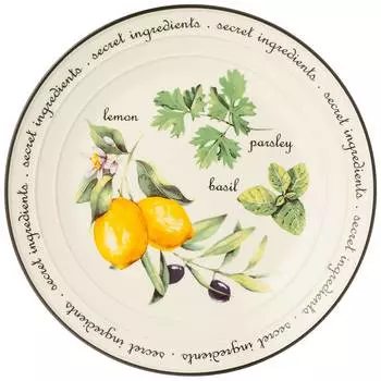 Тарелка Секретные ингредиенты (22 см)