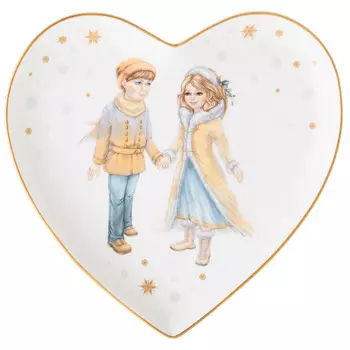 Тарелка Снежная королева (15х2 см)