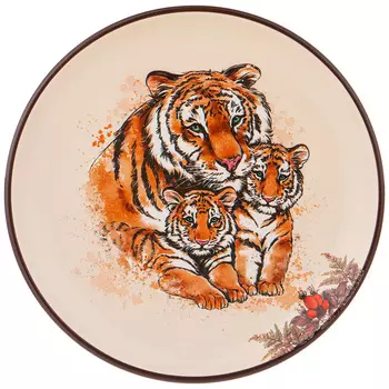 Тарелка Tiger Amour (21х21 см)