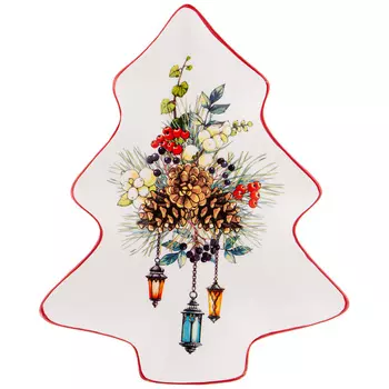 Тарелка Торжество (25х18х2 см)