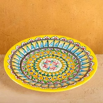 Тарелка Узоры (28х28х3 см)