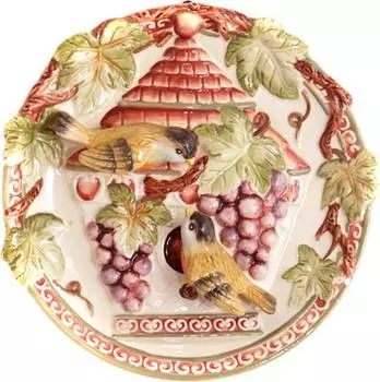 Тарелка Виноград (20 см)