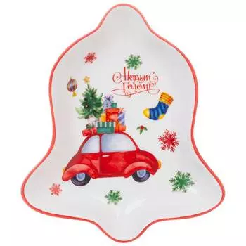 Тарелка Winter story (13х15 см)