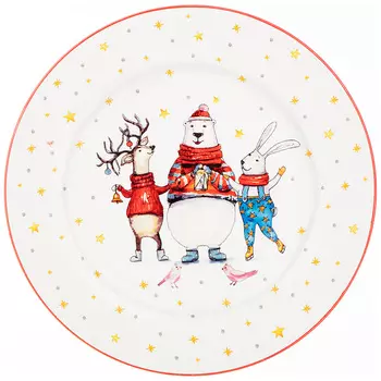 Тарелка Winter story (20 см)