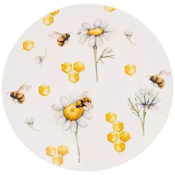 Тарелка закусочная Honey bee (21 см)