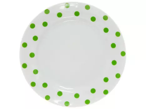 Тарелка Зеленый горошек