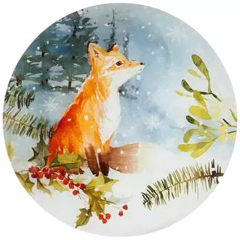 Тарелка Зимняя сказка (20 см)