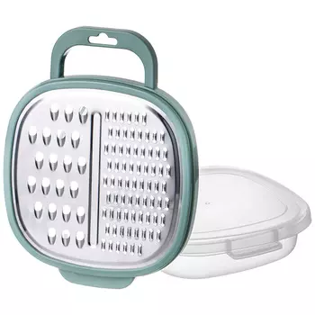 Терка с контейнером (19х15х5 см)