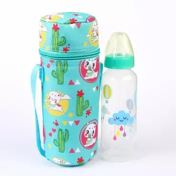 Термо-чехол для бутылочки ТРЕНД. Лама (250 мл)