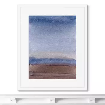 The deep depth of the sky (42х52 см)