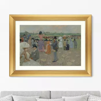 The Races at Longchamp, 1891г. (61х81 см)