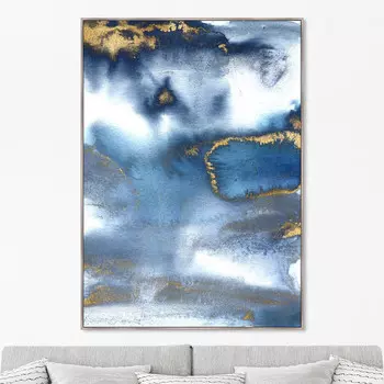 The stormy sky above the shore (145х105 см)