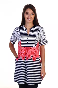 Туника Bassilla Цвет: Коралловый (46)