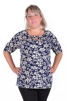 Туника Feel Цвет: Темно-Синий (46)
