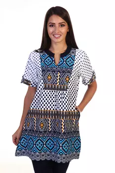 Туника Jayden Цвет: Бирюзовый (44)