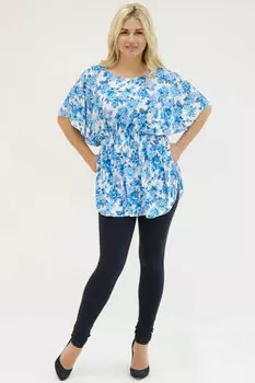 Туника Miriam Цвет: Белый, Голубой (48-50)