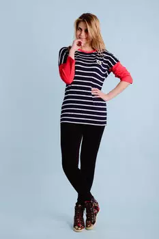 Туника Moonlight Цвет: Темно-Синий, Красный (46)