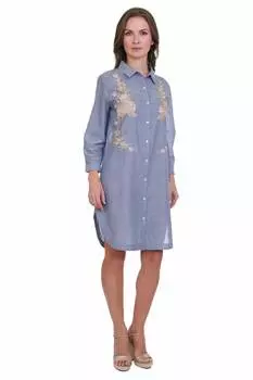 Туника Ula Цвет: Голубой, Бежевый (48)