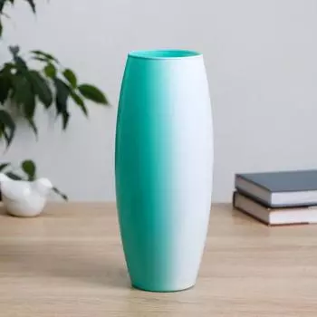 Ваза Абстракция-изумруд (10х10х26 см)