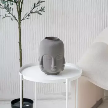 Ваза Бо цвет: серый (25 см)