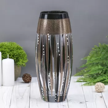 Ваза Металлик (12х12х27 см)