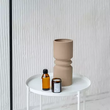 Ваза Нара цвет: бежевый (31 см)