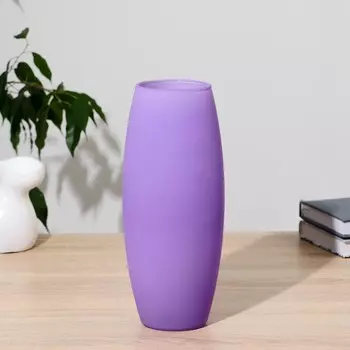 Ваза Радуга Сиреневая (8х10х26 см)